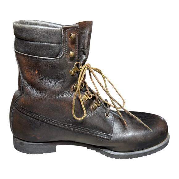 Vintage Red Wing Irish Setter 859 Upland Boots Brown Leather USA Mens 12 Resoled main image 7